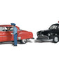 Woodland Scenics AS5333 N Scale AutoScenes Willie''s Warning (Pack of 2)