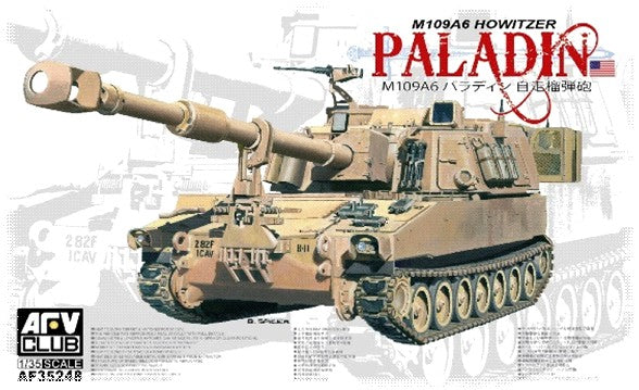AFV Club AF35248 1:35 M109A6 Howitzer Paladin Military Tank Model Kit