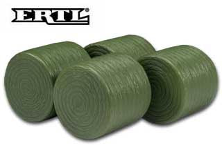 Ertl 13189 1:16 Scale Green Plastic Round Bales (Pack of 4)