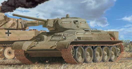 Dragon 6479 1:35 T34/76 No.112 Factory Krasone Sormovo Late Military Tank Kit