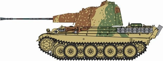 Dragon 7488 1:72 5.5cm Zwilling Flakpanzer Military Tank Model Kit