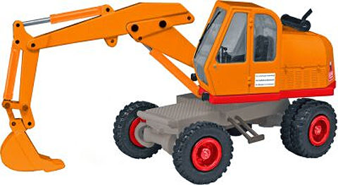 NZG 606 1:50 Scale Orange Atlas 1200 Wheeled Excavator Die Cast