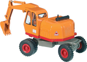 NZG 606 1:50 Scale Orange Atlas 1200 Wheeled Excavator Die Cast