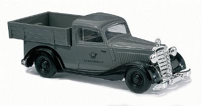 Busch 41557 HO 1:87 Scale Gray Mercedes-Benz 170-V Telephone Equipment Truck