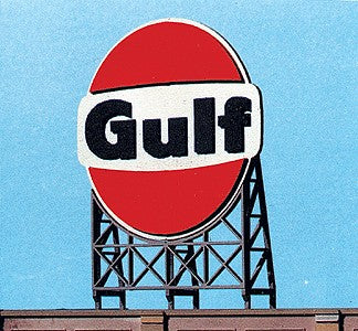 Blair Line 1523 Z, N, HO Gulf Oil Laser Cut Billboard Kit