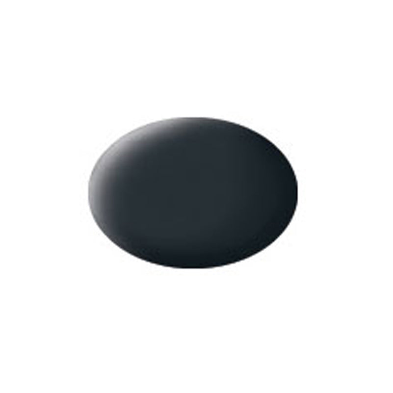 Revell 36109 Anthracite Grey Matt Aqua Color Acrylic Paint - 18 ml. Can