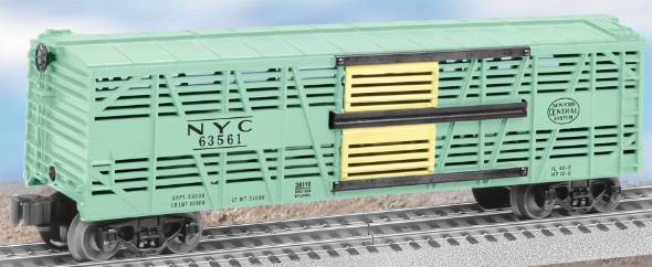 Lionel 6-36118 O Gauge NYC Pastel Stock Car #63561