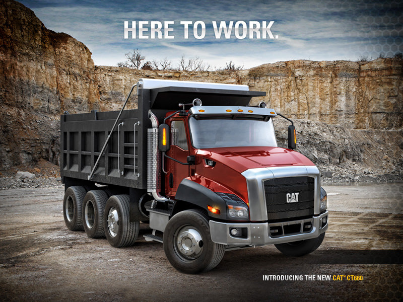 Norscot 55502 1:50 Caterpillar CT660 Dump Truck