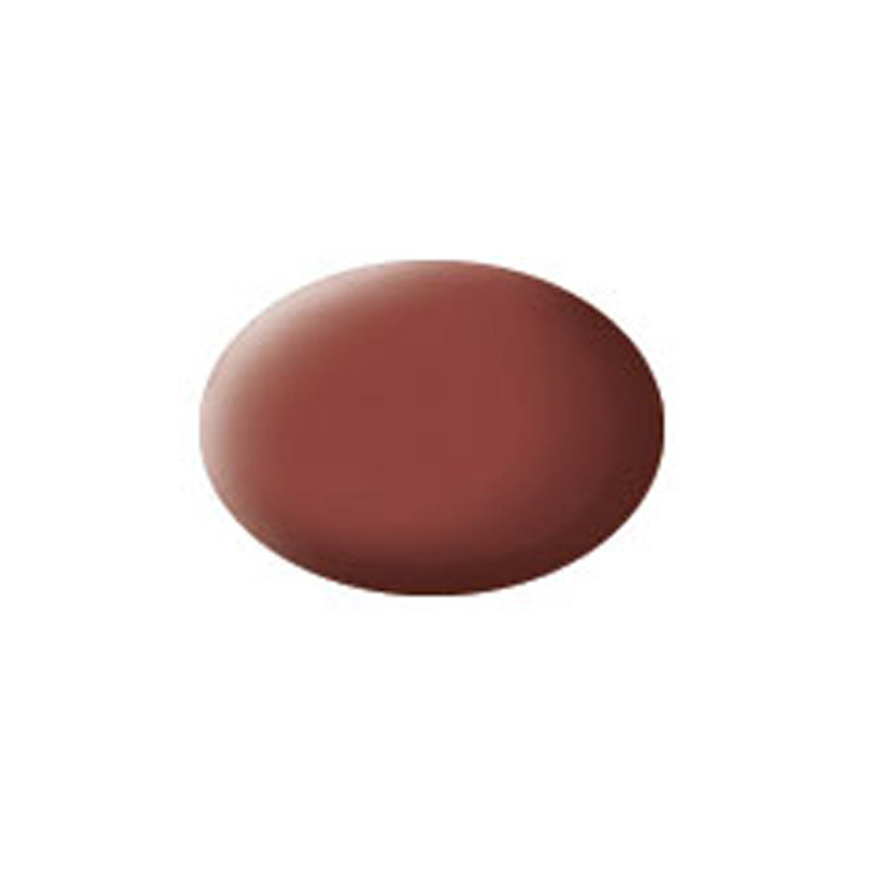 Revell 36137 Brick Red Matt Aqua Color Acrylic Paint - 18 ml. Can