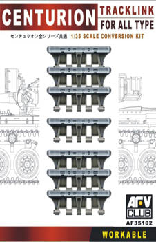 AFV Club AF35102 1:35 Centurion Workable Track Links for all Military Vehicles