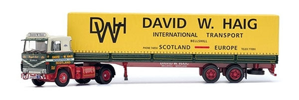 Corgi CC15308 1:50 David W. Haig International Trans. - Scania 141 Tilt Trailer