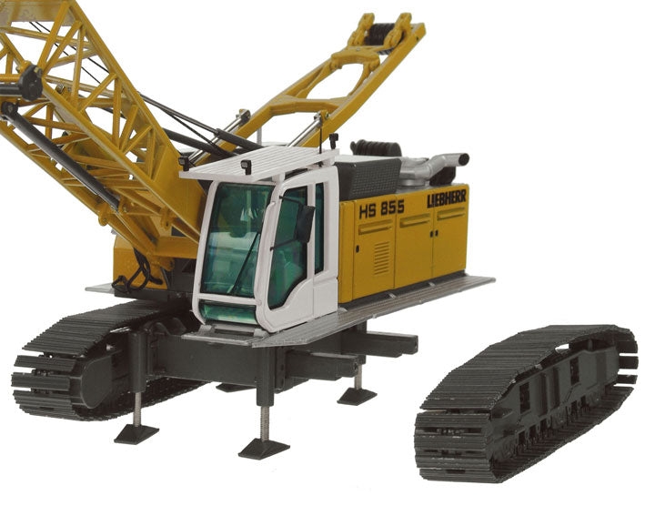 NZG 728 1:50 Liebherr HS855HD Duty-Cycle Crawler Crane with Drag Bucket LN/Box