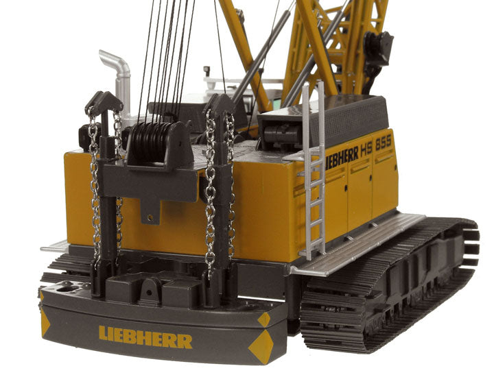 NZG 728 1:50 Liebherr HS855HD Duty-Cycle Crawler Crane with Drag Bucket LN/Box