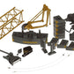 NZG 728 1:50 Liebherr HS855HD Duty-Cycle Crawler Crane with Drag Bucket LN/Box
