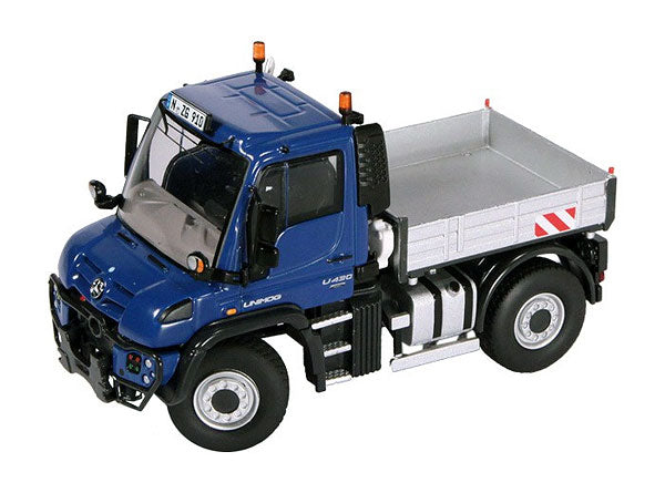 NZG 910-20 1:50 Mercedes Benz Unimog U4000 in Blue