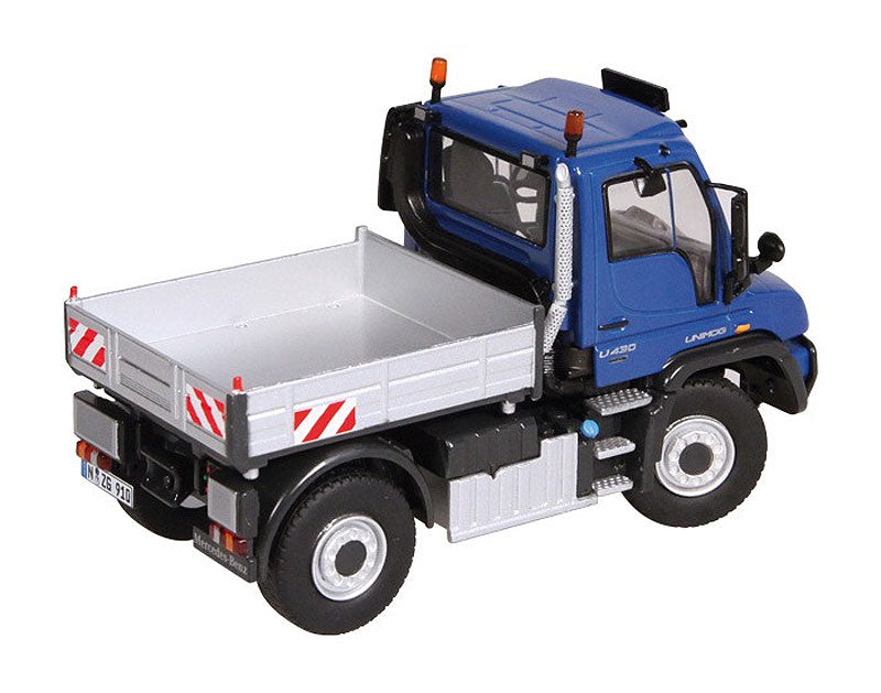NZG 910-20 1:50 Mercedes Benz Unimog U4000 in Blue