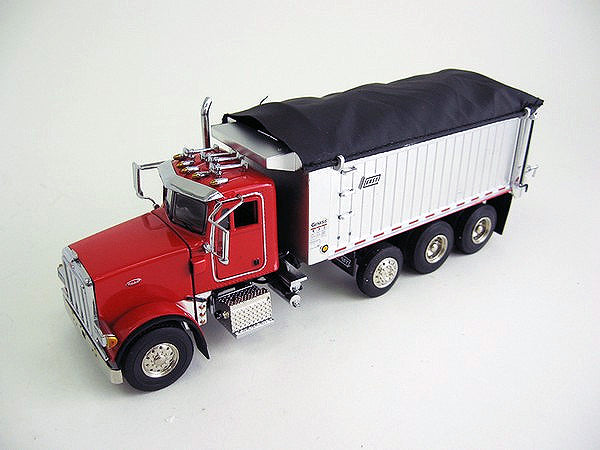 Sword Models SW2042-R 1:50 Red Peterbilt 357 w/Rigid East Genesis Dump EX/Box