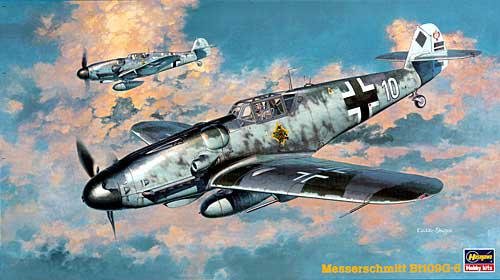 Hasegawa 09147 1:48 Messerschmitt Bf 109G-6 Fighter Military Plane Kit