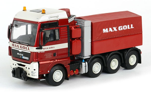 WSI 01-1159 1:50 Max Goll - MAN TGX XXL Truck with Ballast Box and Cover NIB