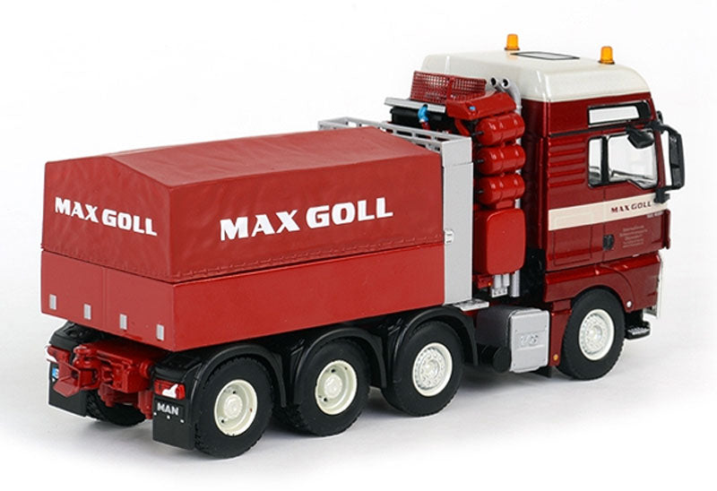 WSI 01-1159 1:50 Max Goll - MAN TGX XXL Truck with Ballast Box and Cover NIB