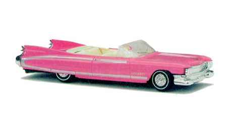 Busch 45110 HO Scale '59 Pink Eldorado Cadillac Convertible