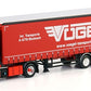 WSI 07-1004 1:50 Die Cast Vögel DAF XF 95 Super Space Cab w/Curtainside Trailer