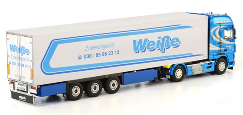 WSI 01-1174 1:50 Spedition Weibe Berlin DAF XF 105 Super Space Cab w/Reefer