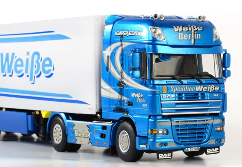 WSI 01-1174 1:50 Spedition Weibe Berlin DAF XF 105 Super Space Cab w/Reefer