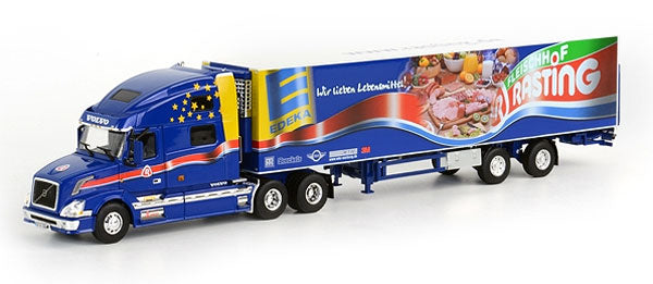 WSI 9834 1:50 Diecast Rasting Volvo VN 780 w/2-Axle Thermo King Reefer Trailer