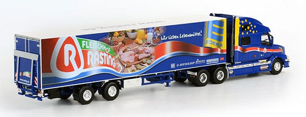 WSI 9834 1:50 Diecast Rasting Volvo VN 780 w/2-Axle Thermo King Reefer Trailer