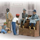 Woodland Scenics A1877 HO Scale Scenic Accents Shoe Shiners Figures (Set of 6)