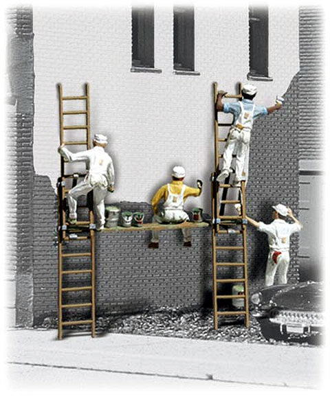 Woodland Scenics A1890 HO Scale ScenicAccents Painter/Ladders & Accessories