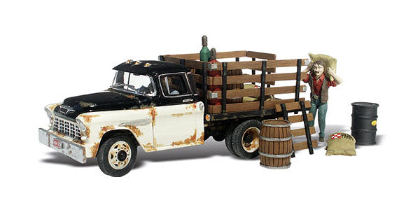 Woodland Scenics AS5335 N Scale AutoScenes Henry's Haulin' (Pack of 6)
