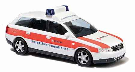 Busch 49263 HO 1:87 Scale Audi A4 Avant Einsatzfuhr Emergency Doctor Car