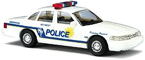Busch 49007 HO 1:87 Ford Crown Victoria KeyWest Police Department