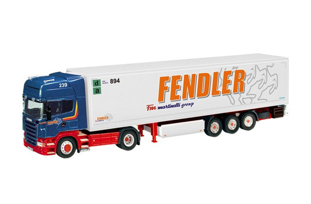 NZG 7141-01 1:50 Die Cast Fendler - Scania R Refrigerated Tractor Trailer