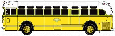 Classic Metal Works 32301 HO Mini Metals NCL/Blank GMC TDH-3610 Transit Bus