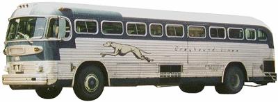 Classic Metal Works 32104 HO Scale GMC PD 4103 Greyhound Bus - Blank Destination