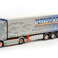 WSI 01-1222 1:50 Konzack Scania R6 Topline 4x2 Tractor w/Curtainside Trailer