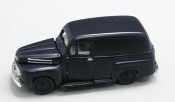 Classic Metal Works 30142 HO Mini Metals Dark Blue 1948 Ford Delivery Truck