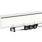 WSI 03-1073 1:50 Curtainside Tralier in White with Side Boards