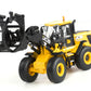 Motorart 15823 1:50 JCB 456 ZX Wheel Loader with 3 Attachments