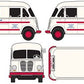 Classic Metal Works 30359 HO Mini Metals Wonder Bread International Metro Van