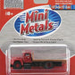 Classic Metal Works 30157 HO Mini Metals Red 1950's Intl. R-190 Flat Bed Truck