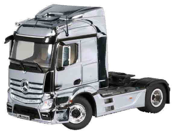NZG 846-01 1:50 Mercedes-Benz Actros FH23 StreamSpace 4x2 Cab Only in Crome
