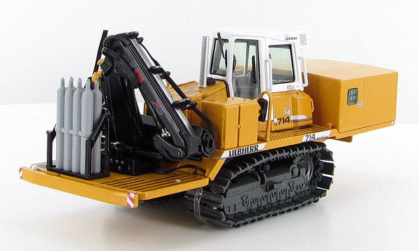 NZG 855 1:50 Liebherr SR 714 Welding Tractor with HIAB crane arm