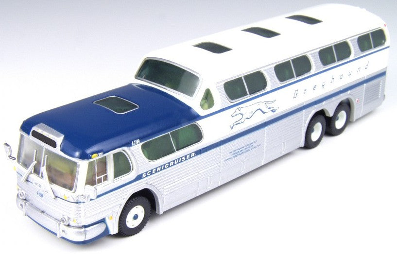 Classic Metal Works 33105 HO Mini Metals Greyhound GMC PD4501 Scenicruiser Bus