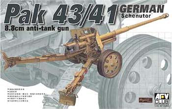 AFV Club AF35059 1:35 German Pak 43/41 Scheuntor 8.8cm Anti-Tank Gun Artillery