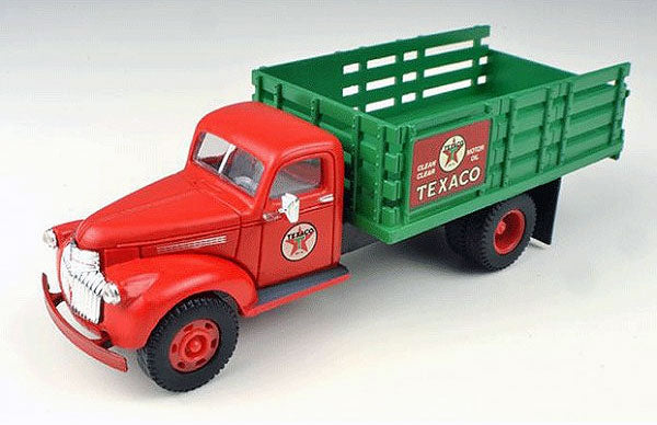 Classic Metal Works 30355 HO Mini Metals Texaco '41-46 Chevrolet Stakebed Truck