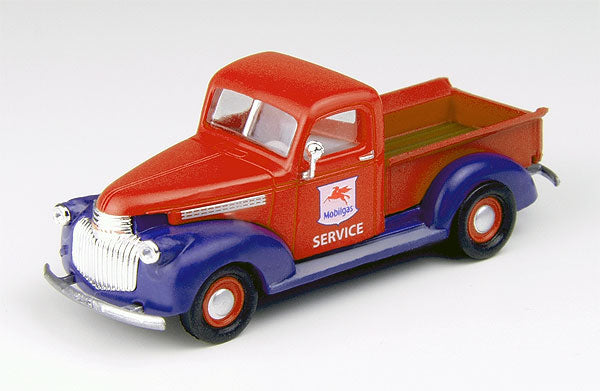 Classic Metal Works 30368 HO Mini Metals Mobil Service '41-46 Chevy Pickup Truck